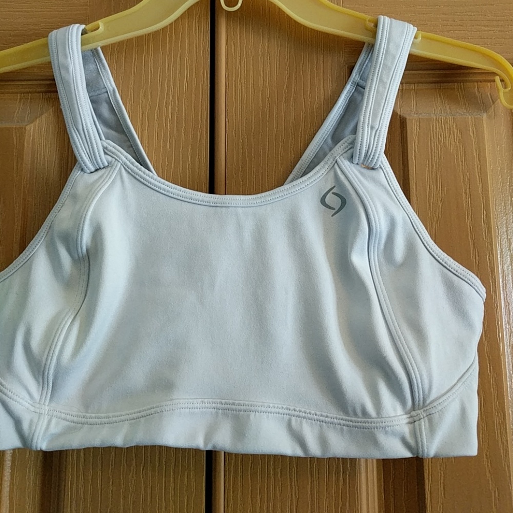 Moving Comfort White Sports Bra